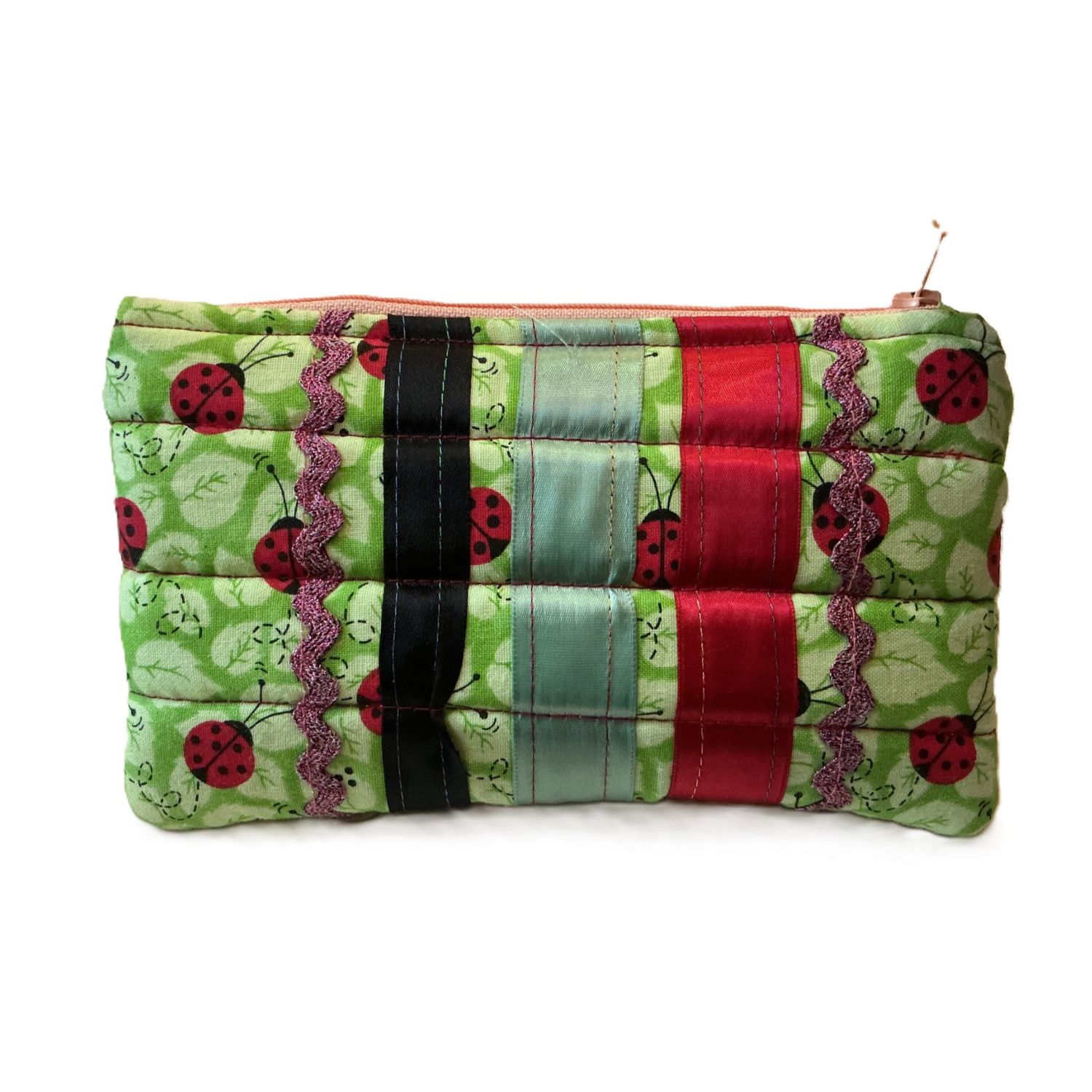 Handmade Ribbon Coin Purse