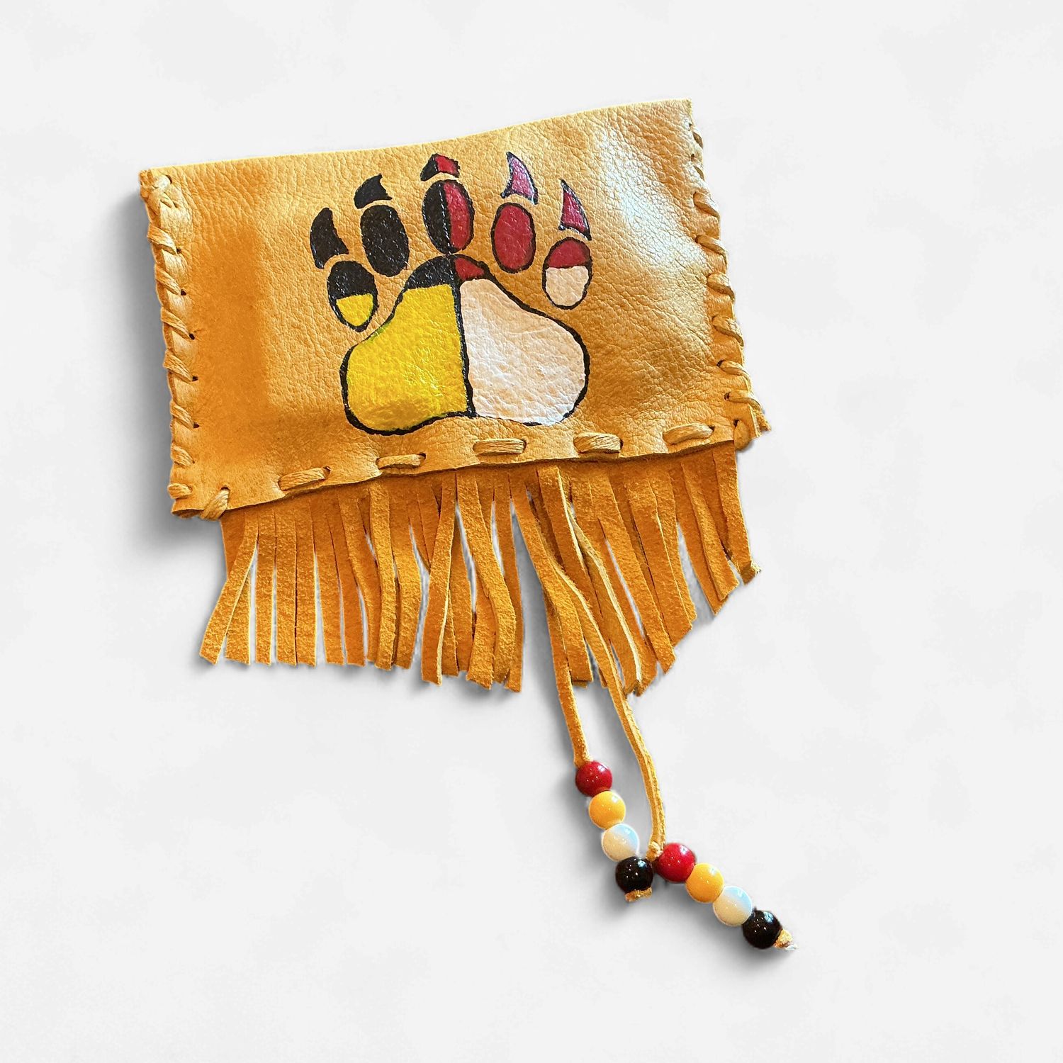 Leather Travel Medicine Pouch