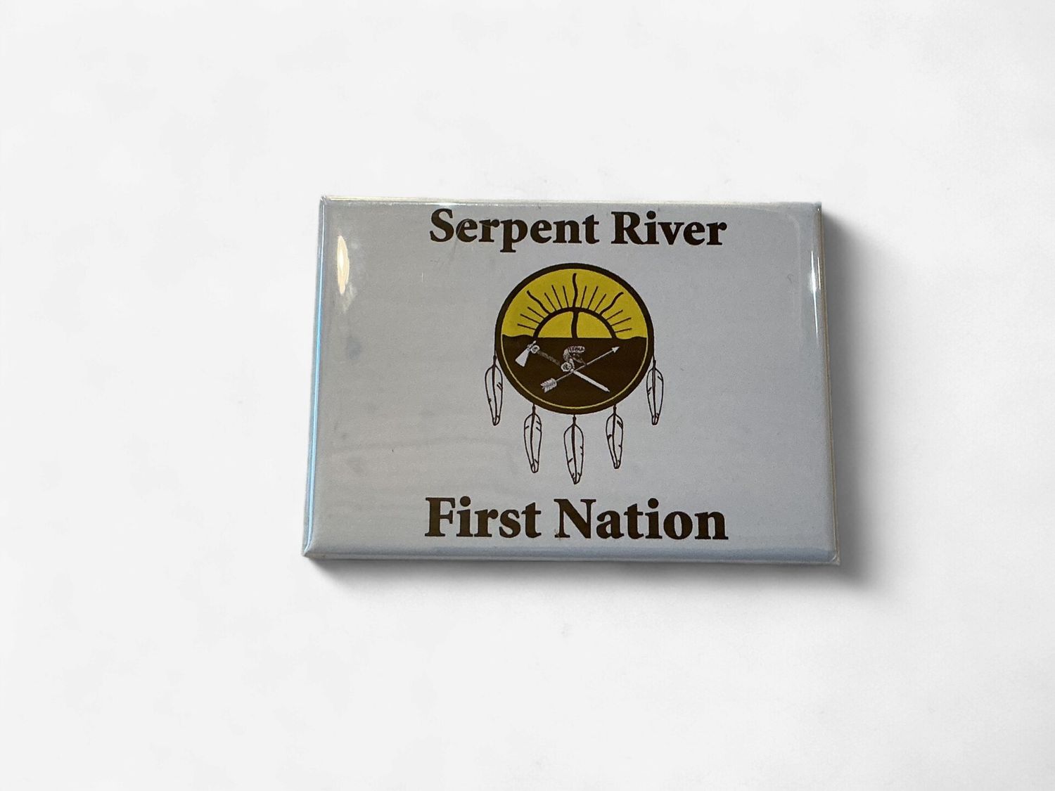 SRFN Magnet, Style: White