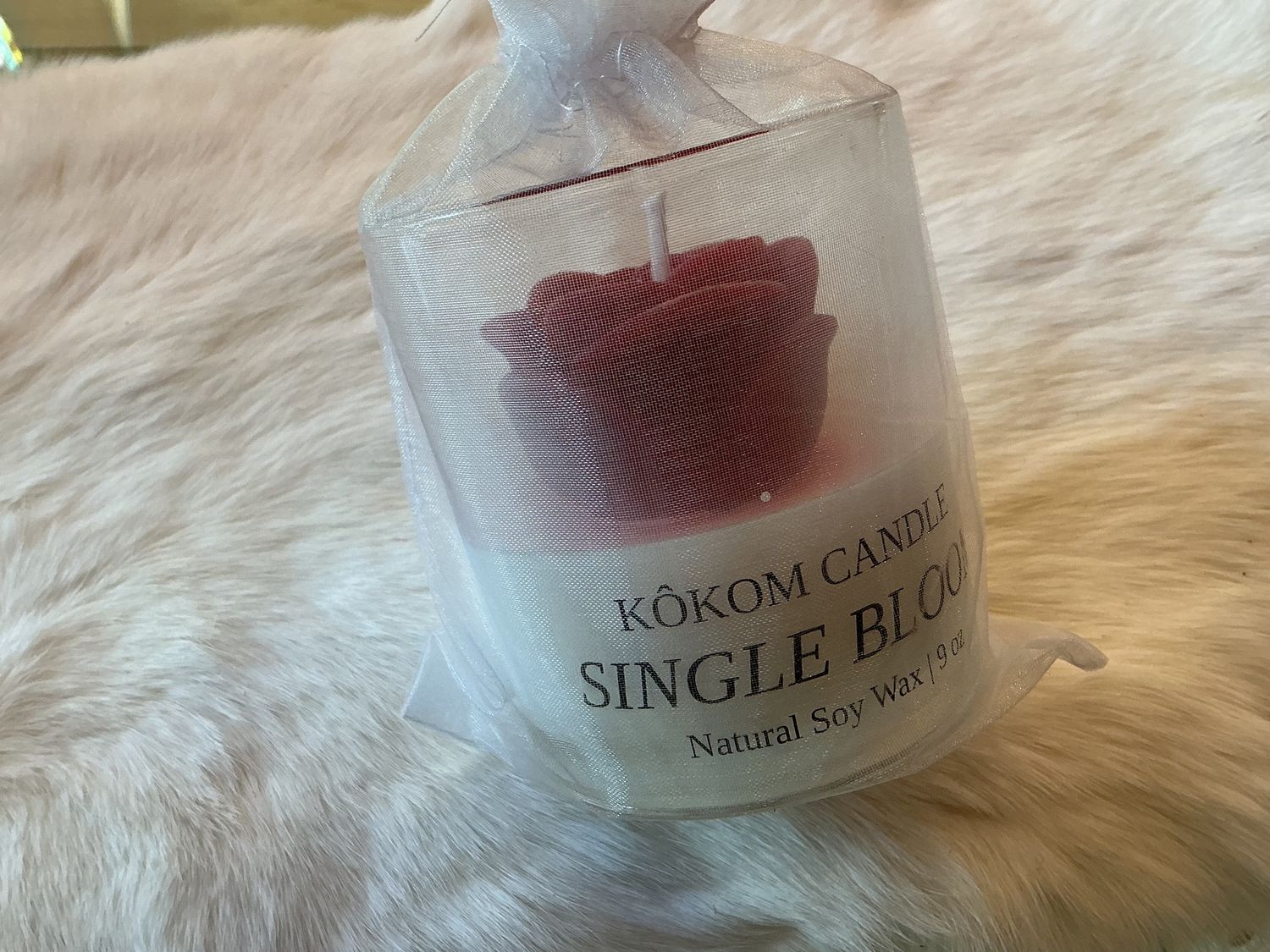 Kǒkom Candle- Single Bloom