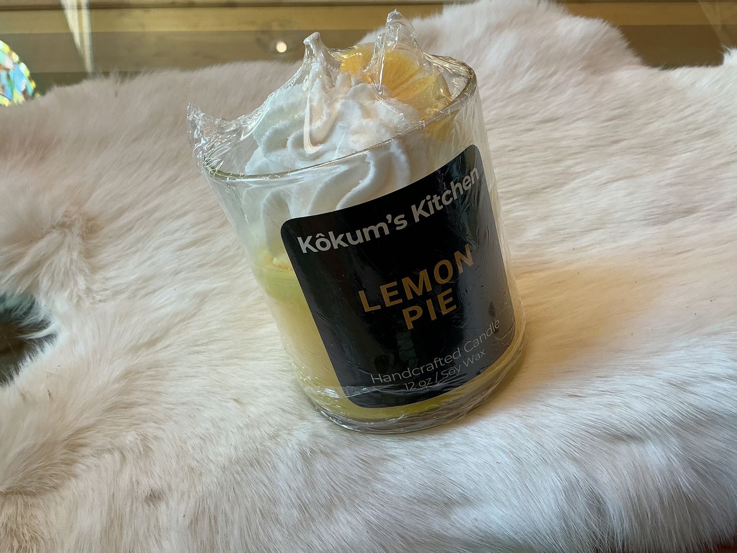 Kôkum’s Kitchen Candles, Scent: Lemon Pie