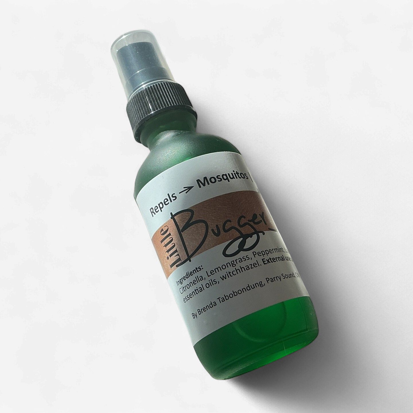 Brenda Tabobondung Little Bugger Bomb Spray