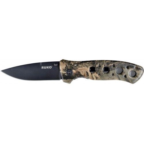Ruko WX-3D Woodland Pattern Knife #RUK0075