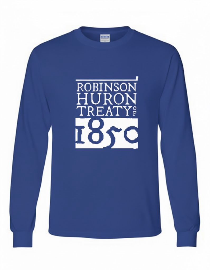 Robinson Huron Long Sleeve Shirts, Color: Royal Blue, Size: Small