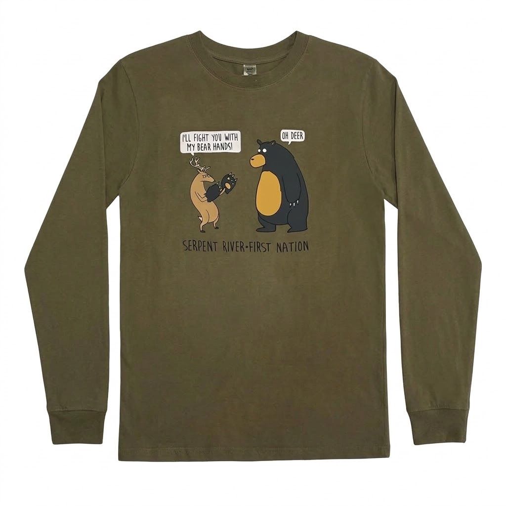 SRFN Oh Deer Long Sleeve Shirt