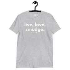 Rez Life Live Love Smudge Tee, Size: Small