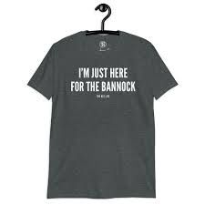 Rez Life I’m Just Here For The Bannock Tee, Size: Small