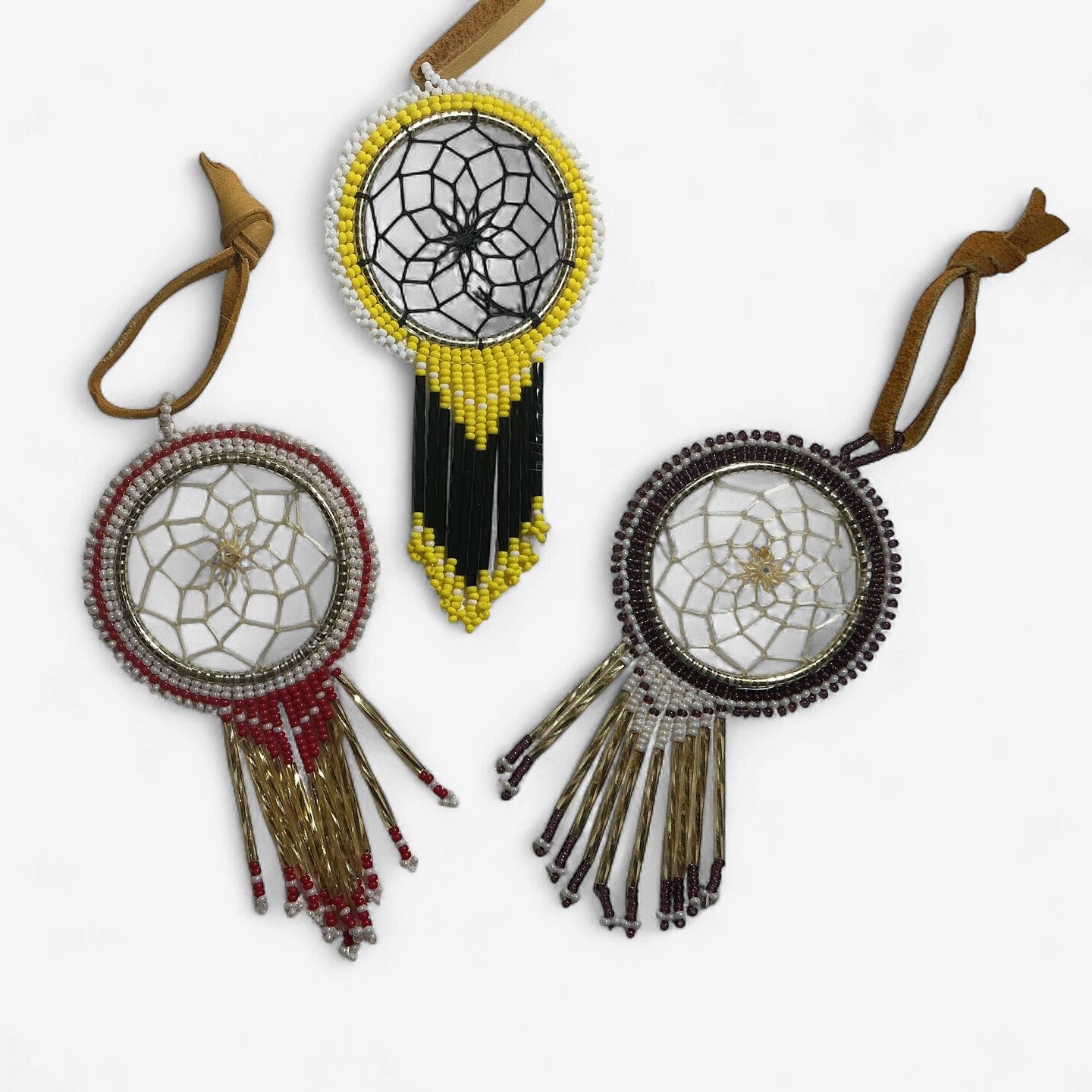 Dreamcatcher 2” Beaded by Patricia Commanda