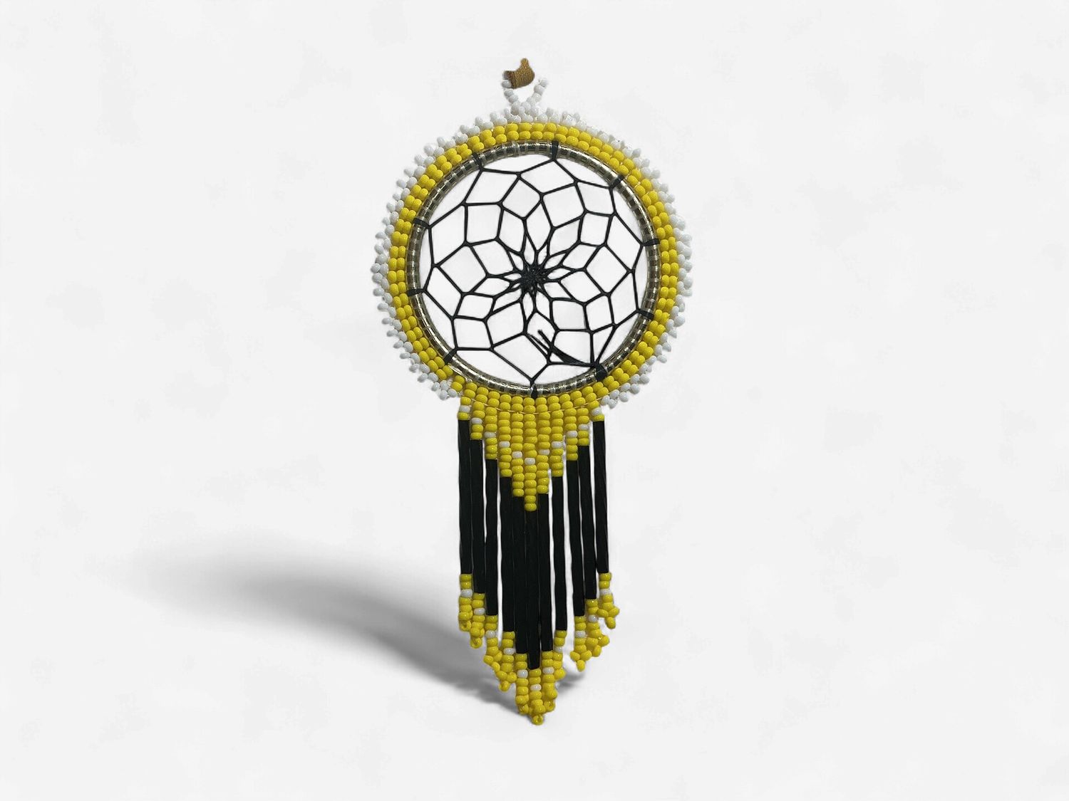 Dreamcatcher 2” Beaded by Patricia Commanda, Colorway: #1