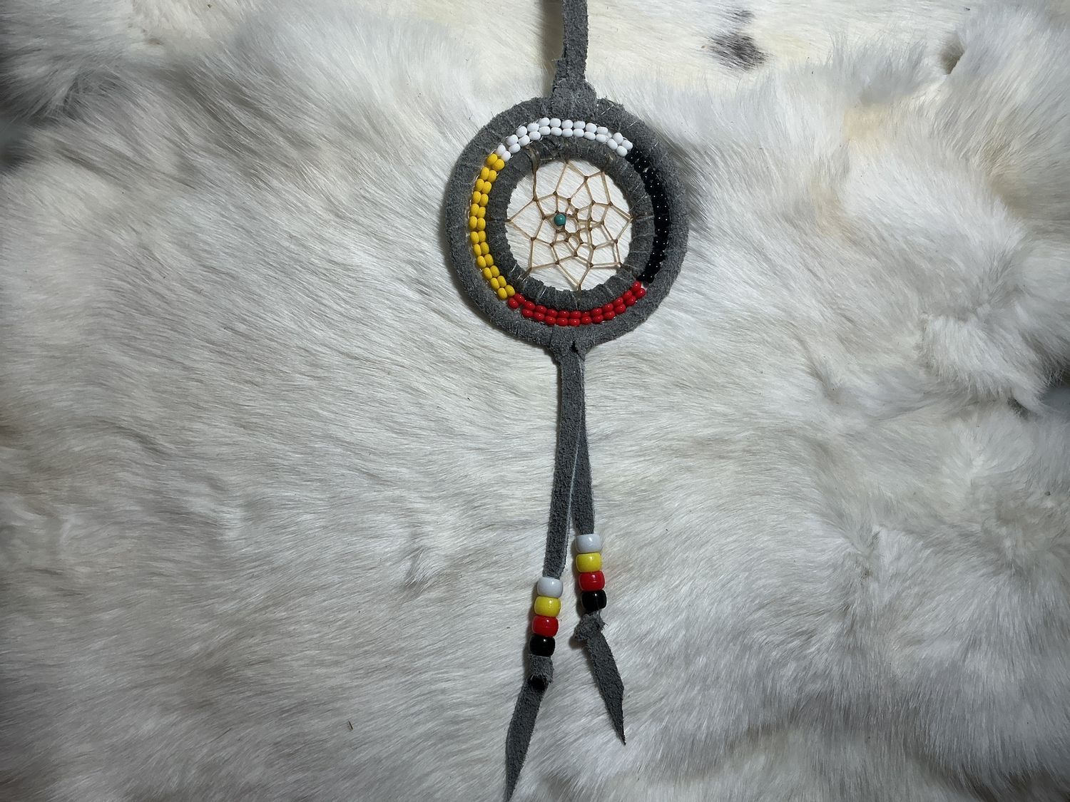 Dreamcatcher 4 Directions Double Hoop by Melinda Commanda