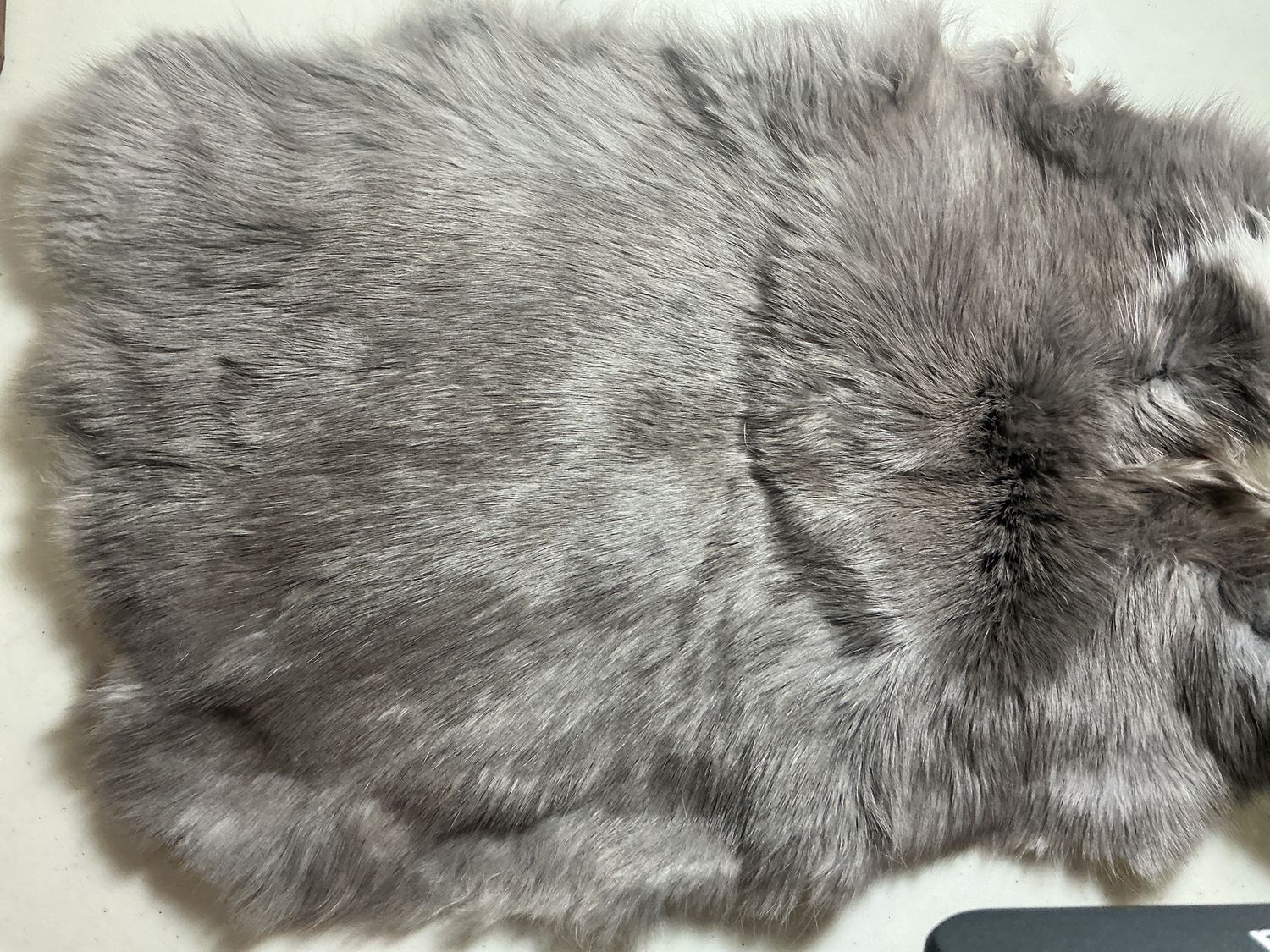 Rabbit Skins Assorted Greys, Colorway: Pure Grey