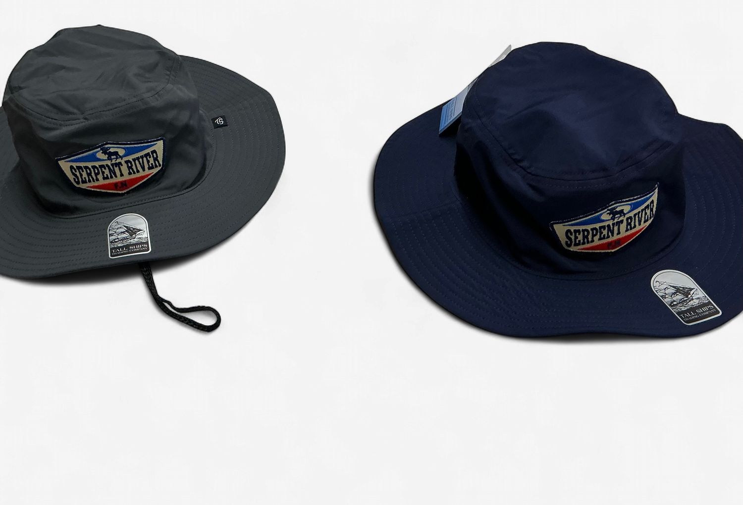 Swimhat with Serpent River Emblem, Color: Grey