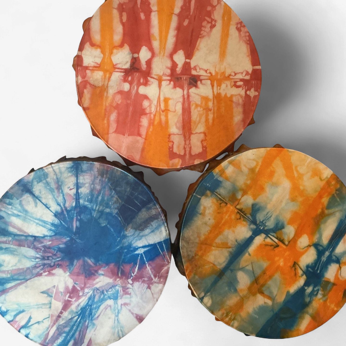 Hand Drum Assorted Tie Dye