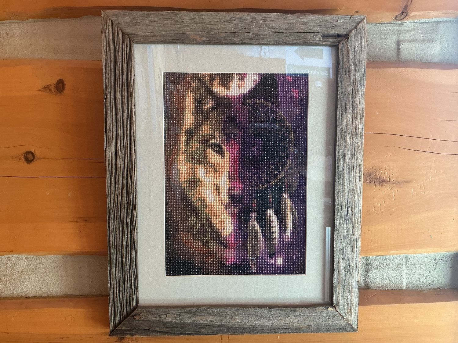 Diamond Art Dreamcatcher Wolf O/C