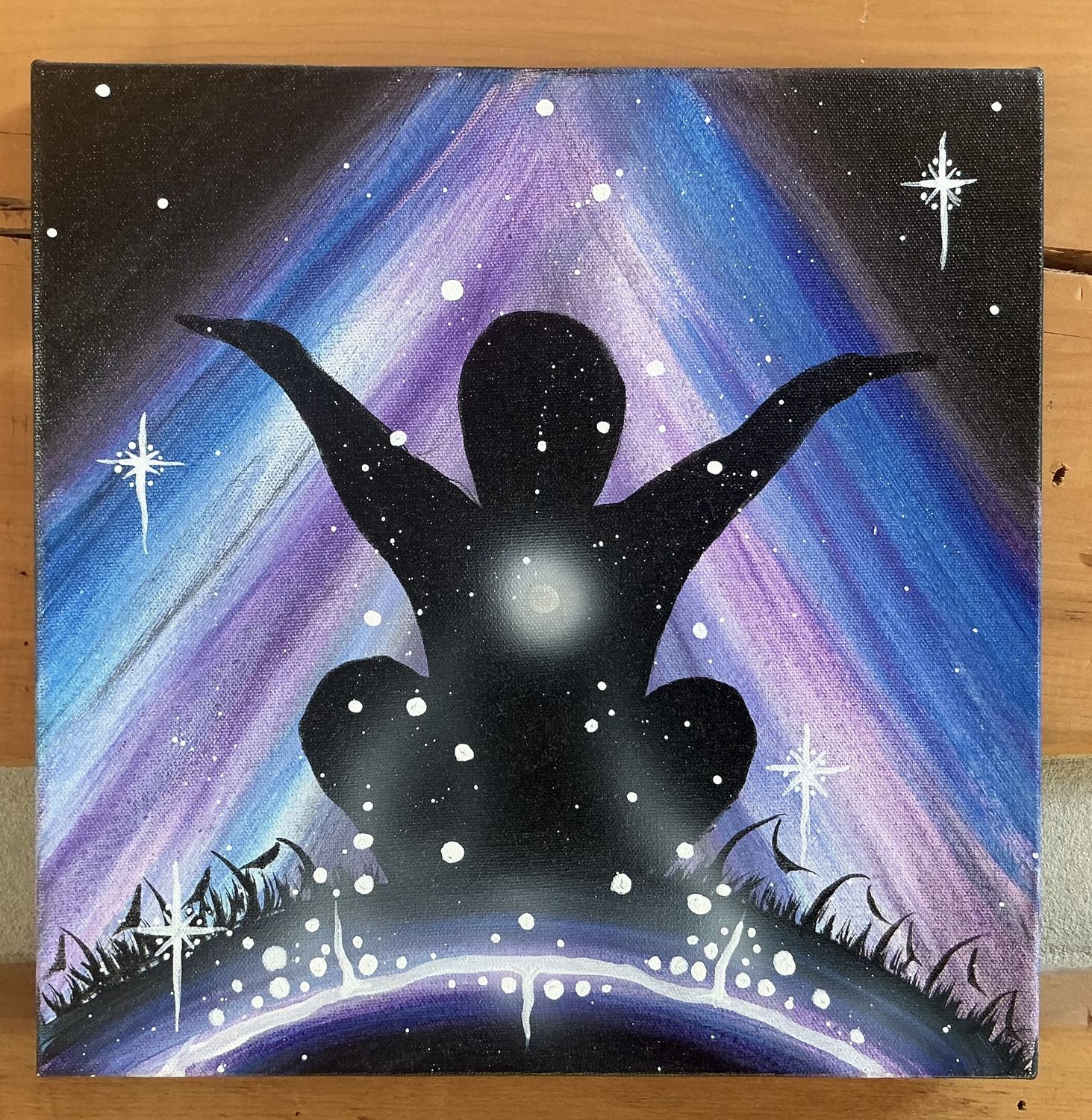 Giving Thanks Painting by William Moore