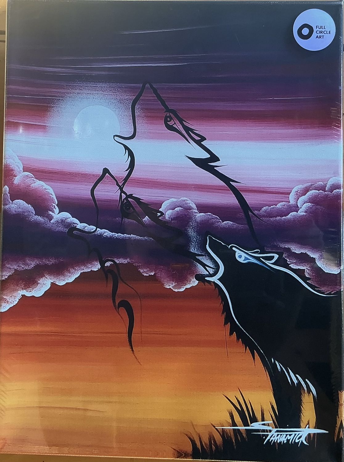 Stanley Panamick Prints on Canvas 20”x16”, Design: Call of the Wild