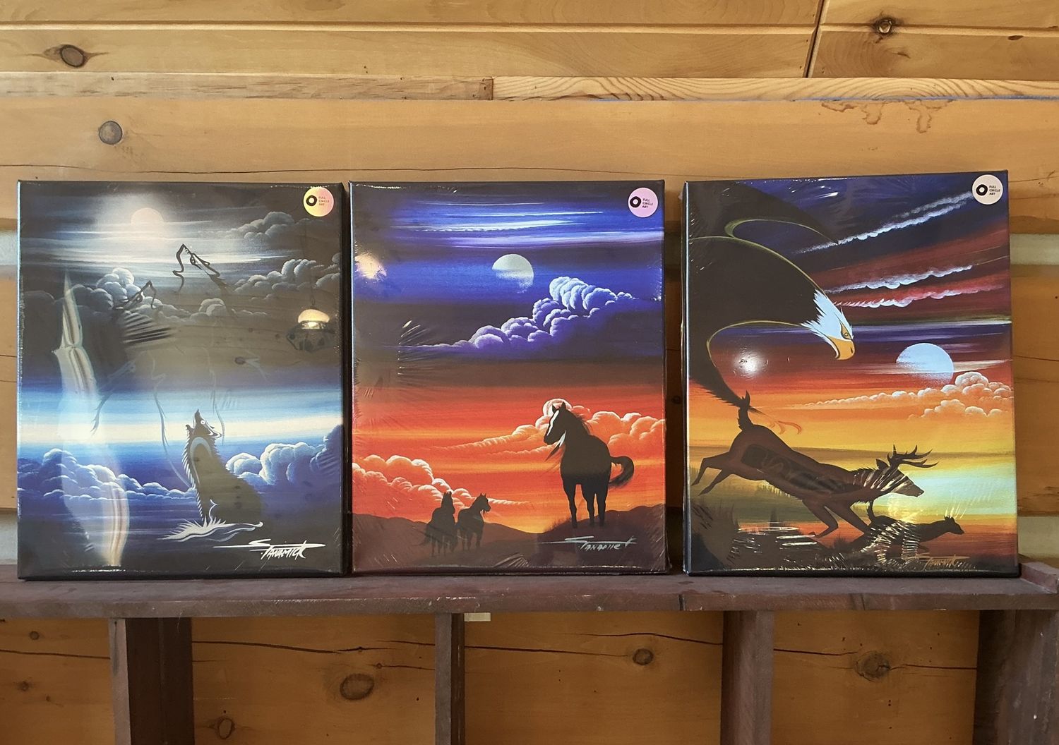 Stanley Panamick Large Prints on Canvas 20”X16”