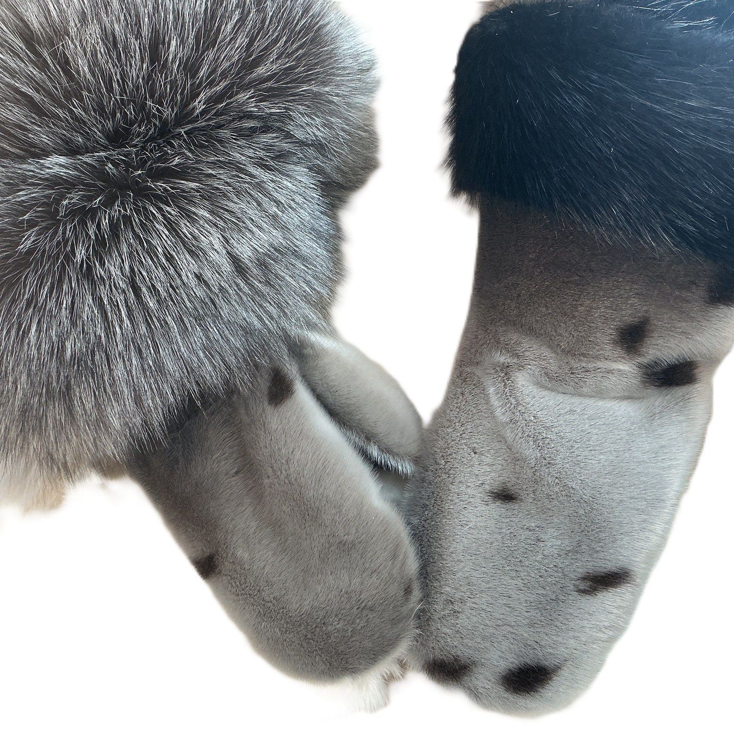 Fur-Ever Fur Seal Skin Mitts