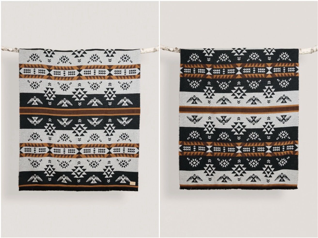 Mini Tipi Thunderbird Reversible Blanket