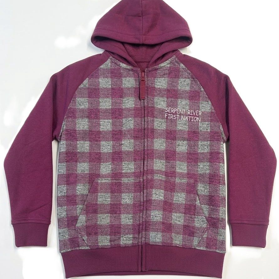 Kids Two-Tone Zip Up Jacket