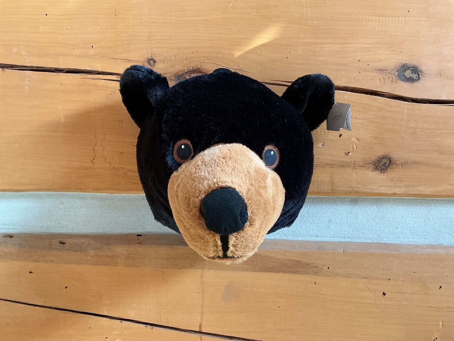 Hanging Stuffed Animal Head, Style: Large Bear Head
