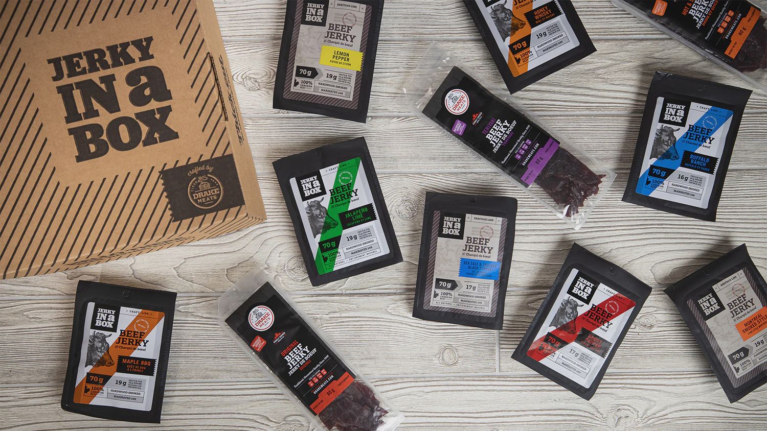 Jerky in a Box Beef Jerky 70g