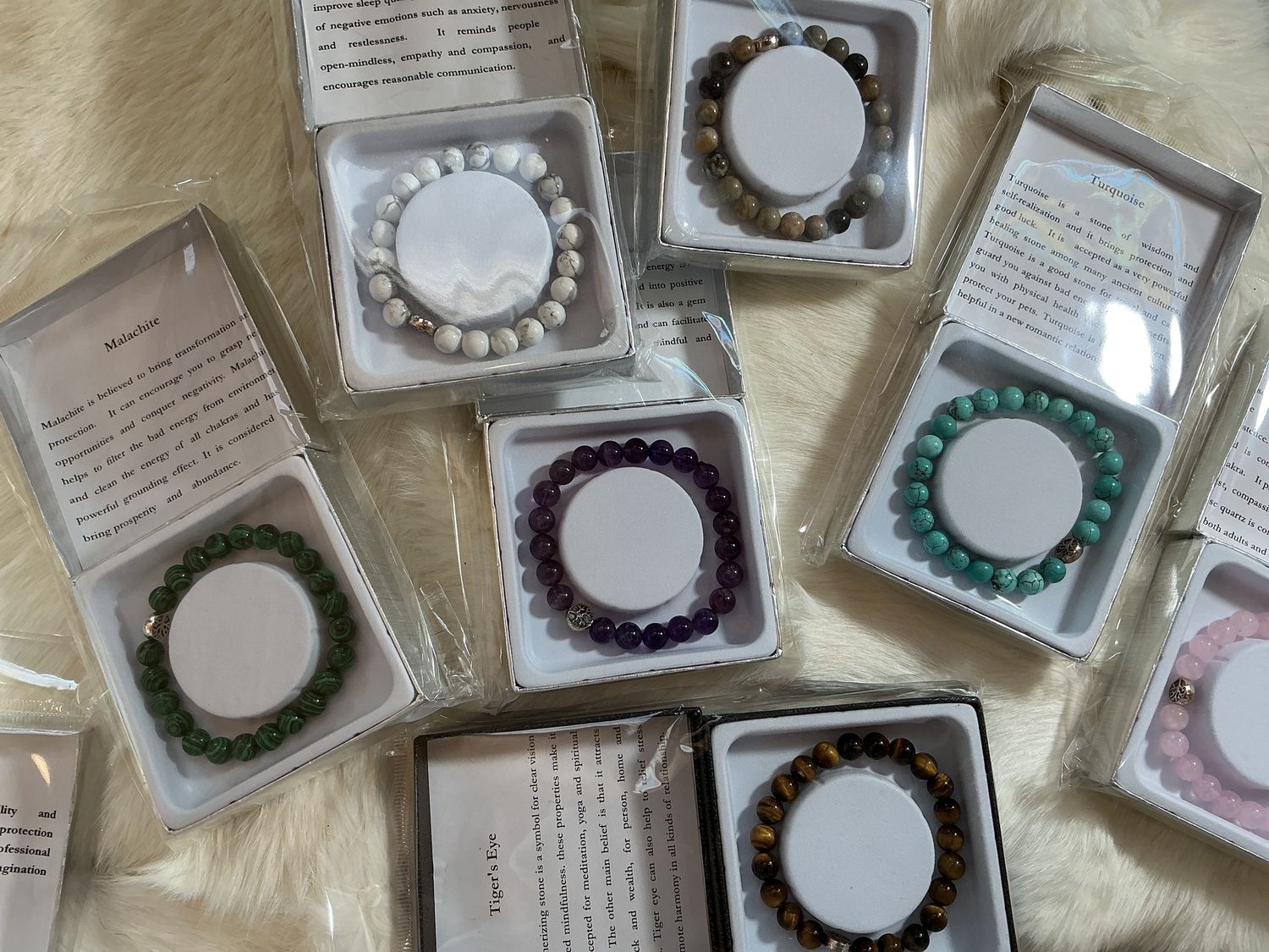 Semi-Precious Stone Bracelets