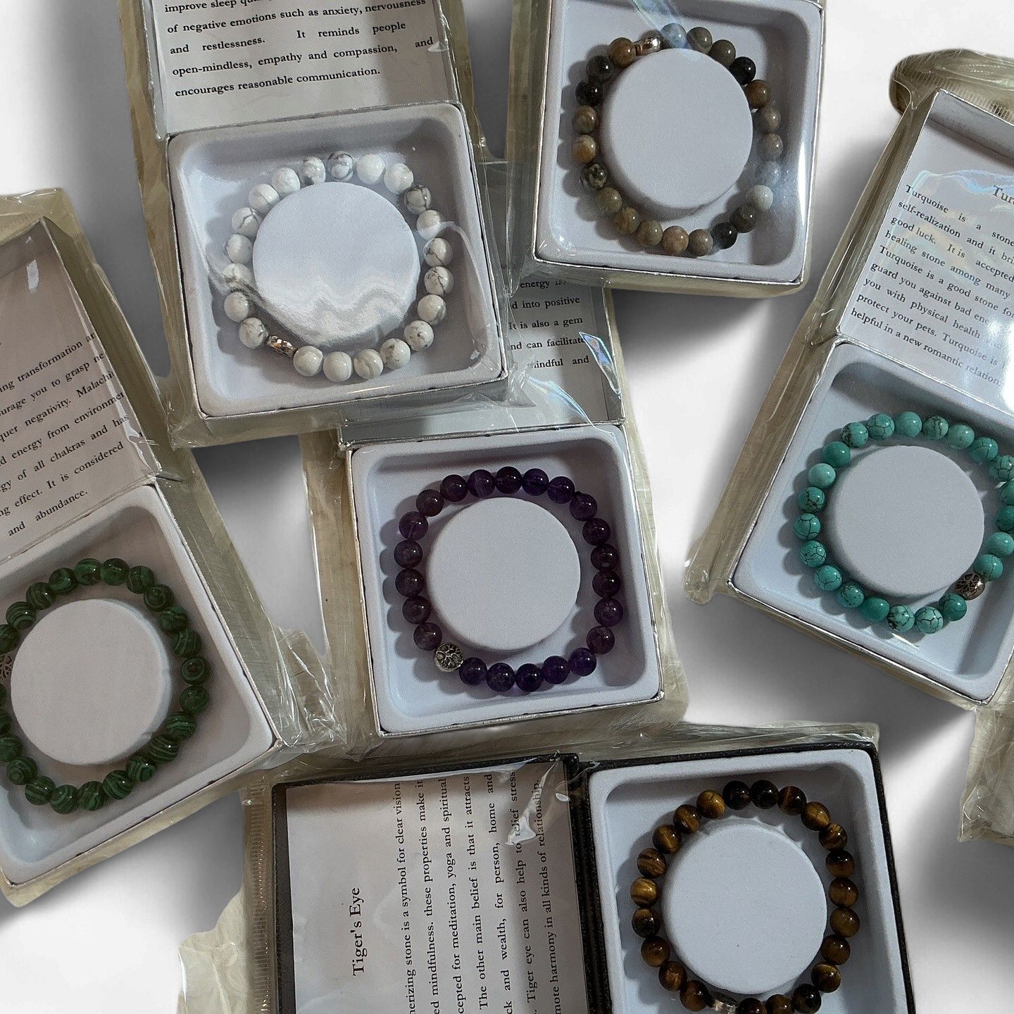 Semi-Precious Stone Bracelets