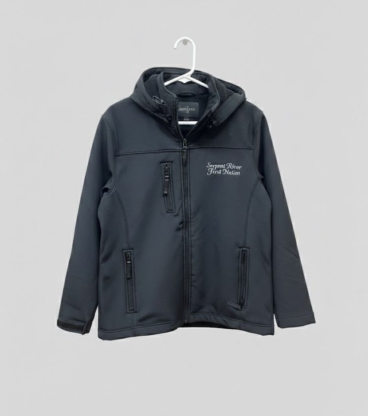 Softshell Jacket With Detachable Hood- Large