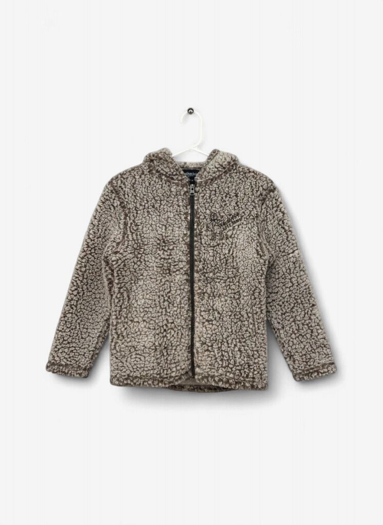 Youth Brown Sherpa Jacket