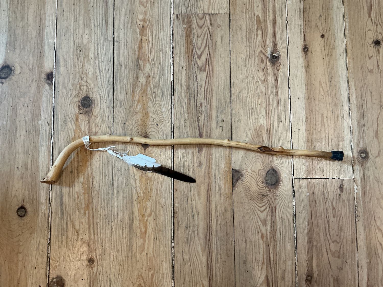 Walking Sticks With Feather, Style: Grip #1
