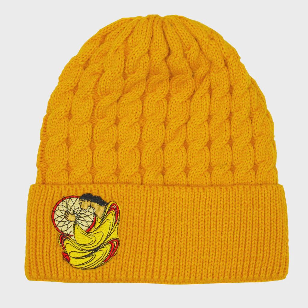 Oscardo Braided Knit Toque, Style: Dreamcatcher- Maxine Noel