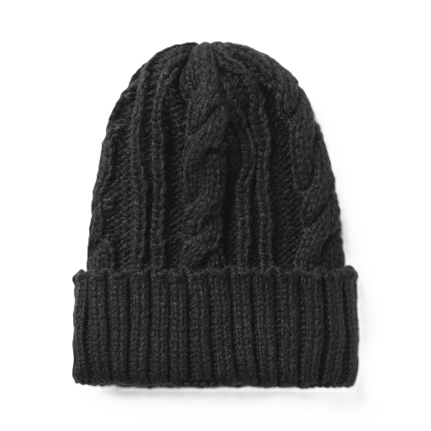 Black Knitted Toque