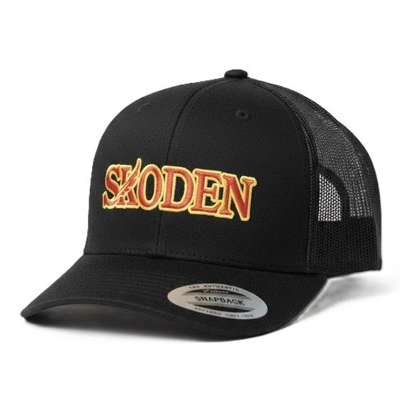 Skoden Baseball Cap, Color: Black