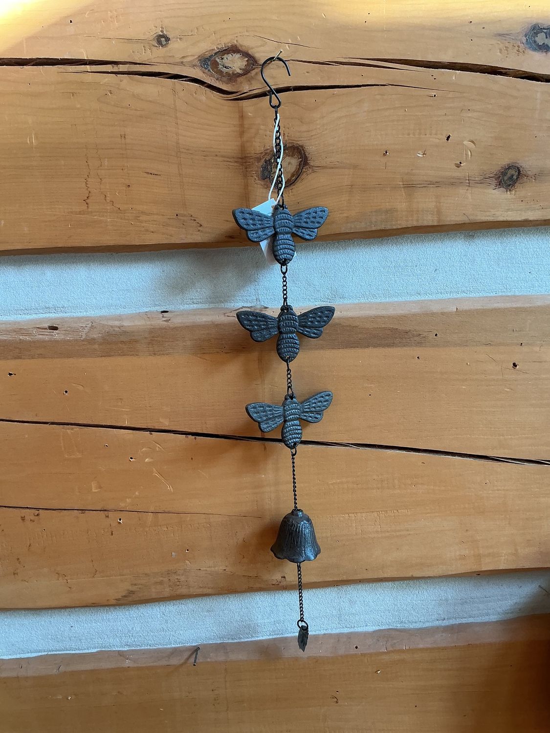 3 Tier Bee Wind Chime, Colour: Dark