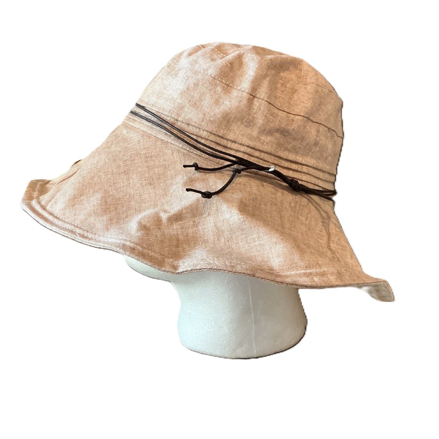 Carmel Fabric Sun Hats, Colour: Beige