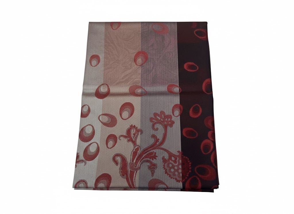 Pashmina, Colorway: Red/Grey/Black