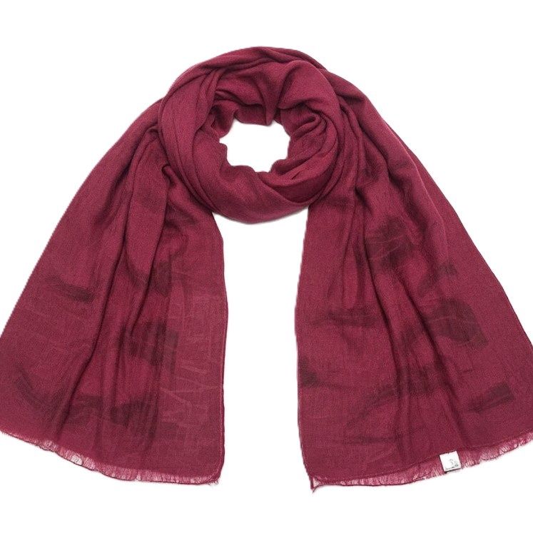 Feather Fashion Scarves, Color: Pink