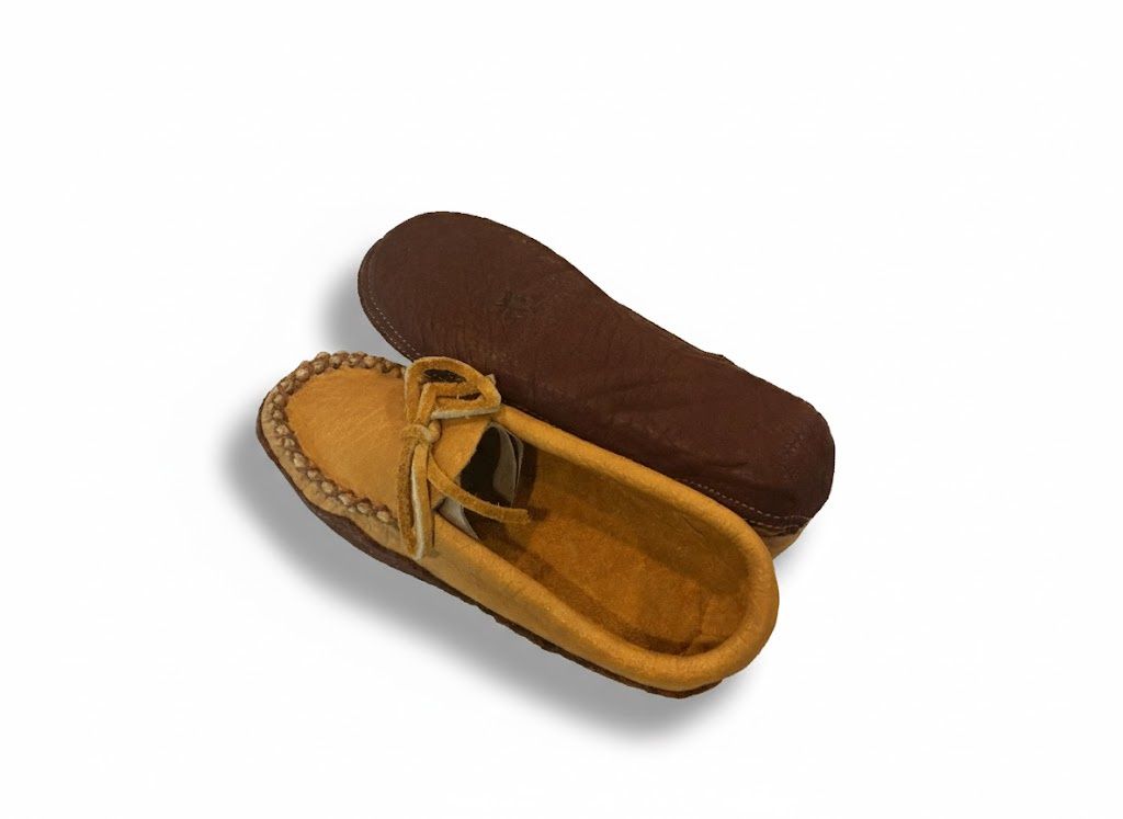 Moose Moccasin- Double Sole, Size: 4