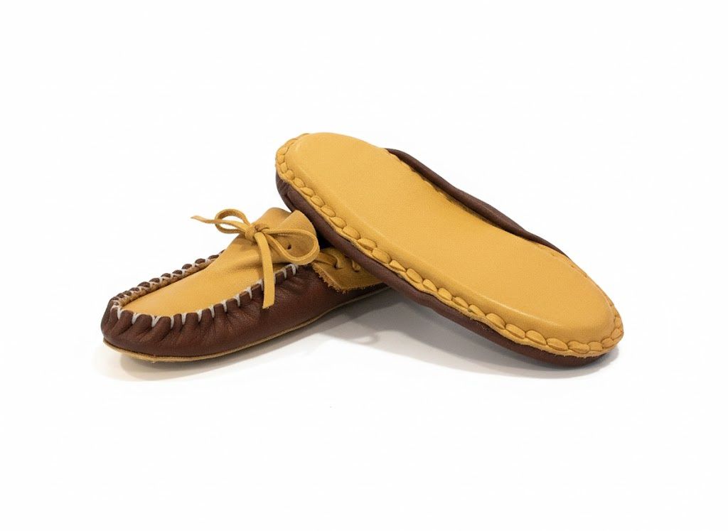Handmade Moose Leather Moccasin