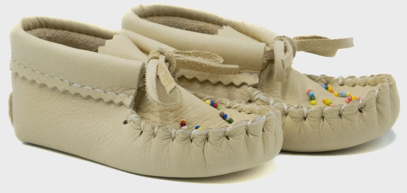 Bastien 4337 Beaded Moccasin- Infant