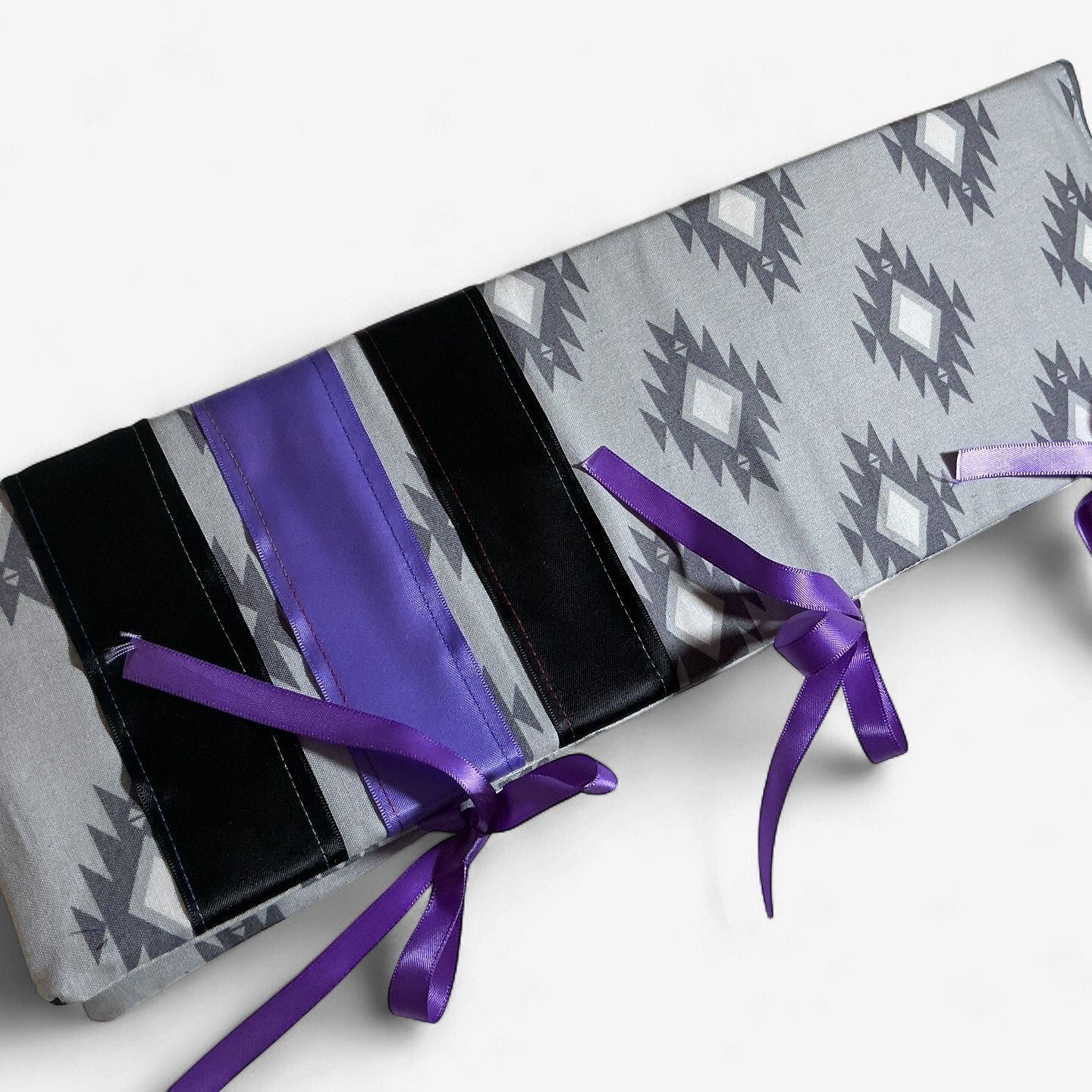 Ribbon Feather Holder by Janice Eshkibok