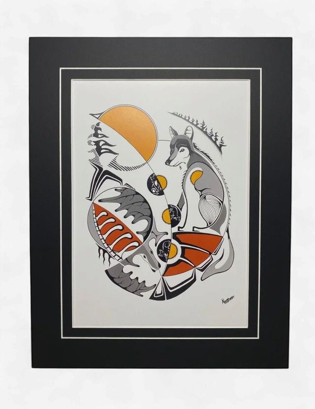 Mark Nadjiwan Assorted Prints, Design: Perseverance