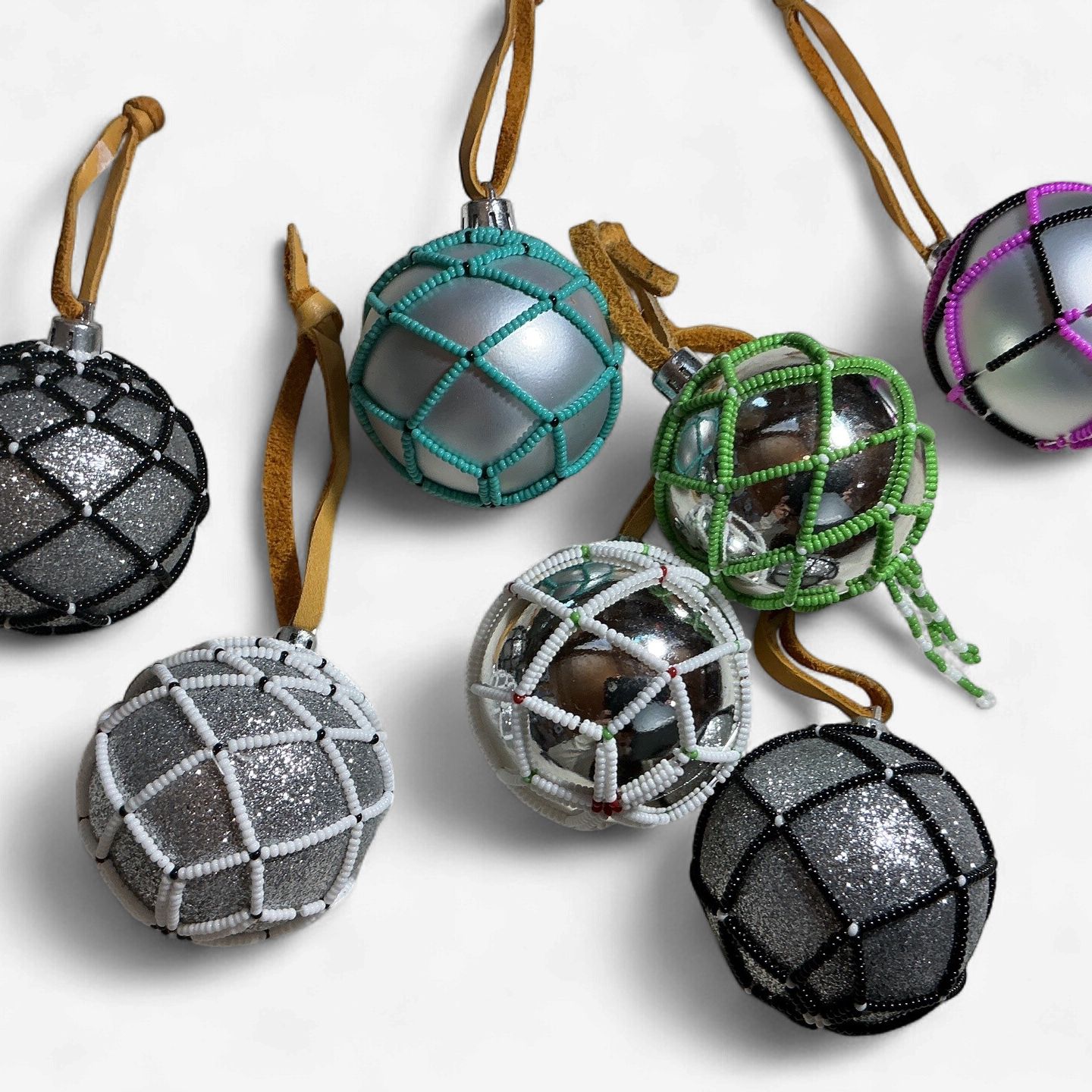 Beaded Christmas Ornaments