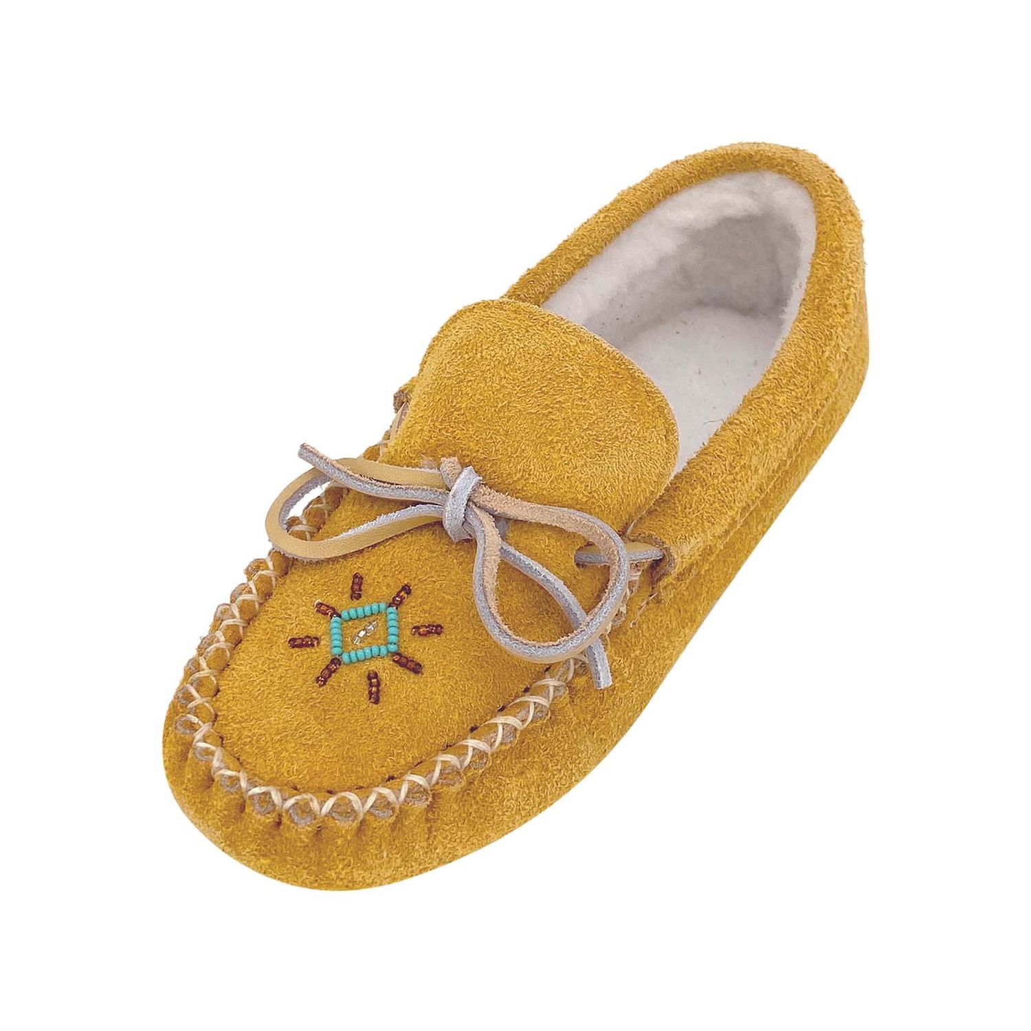 Bastien 402F Beaded Moccasin- Ladies, Size: 6
