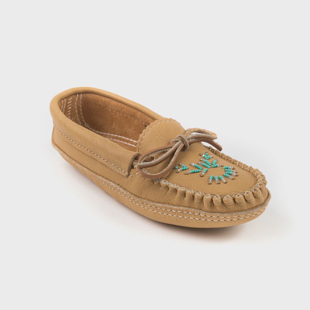 Bastien B4890 F Beaded Moccasin- Ladies