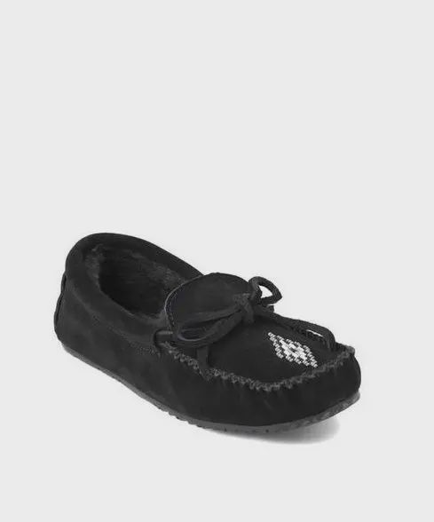 Manitobah Beaded Canoe Moccasin