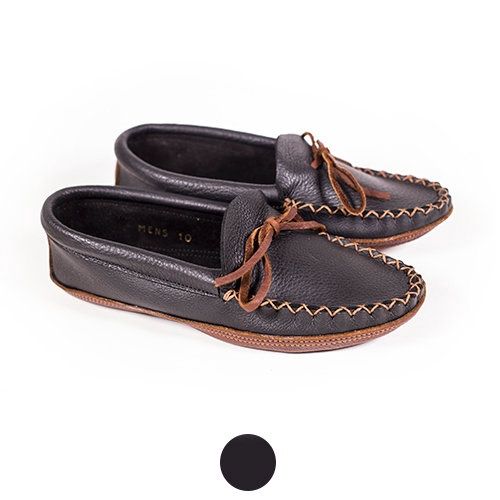 #130 Buffalo Hide Double Sole Moccasin