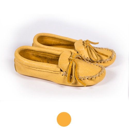 #100 Buffalo Hide Single Sole Moccasin- Men’s, Size: 7