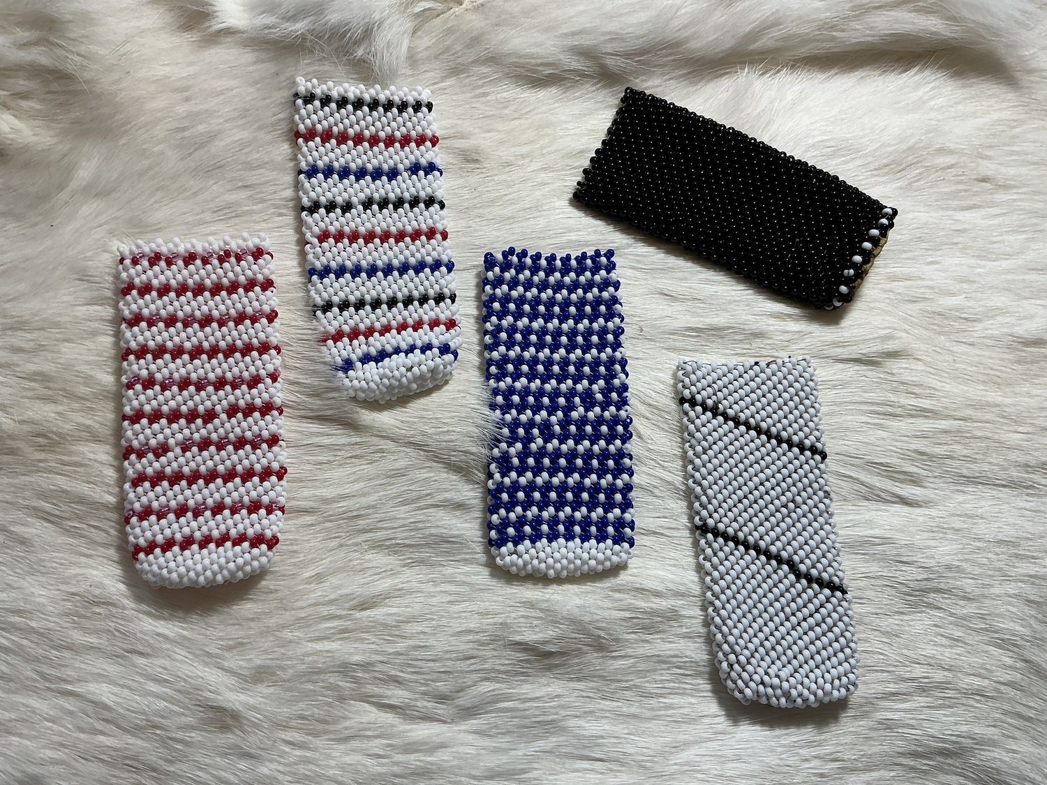 Beaded Lighter Cases by Patricia Commanda